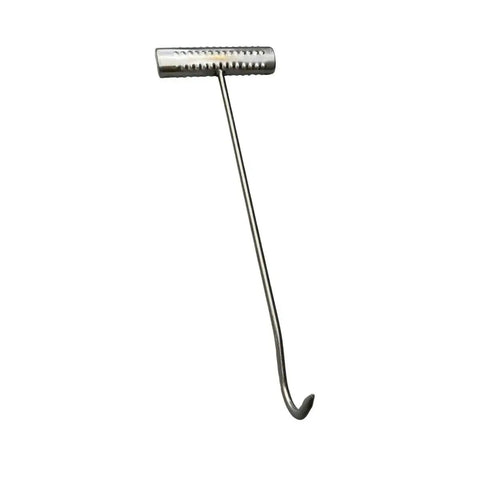Stainless Steel Abattoir Hook with 40cm Handle Boning Hook, Beef Boner, Butcher, Hunter, Chef, Meat Works AllYourBlades