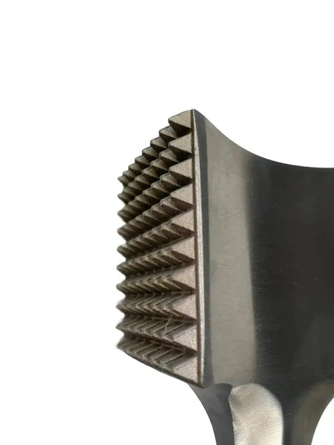 Stainless Steel Axe and Meat Tenderiser Silver Blue Handle AMT - 01