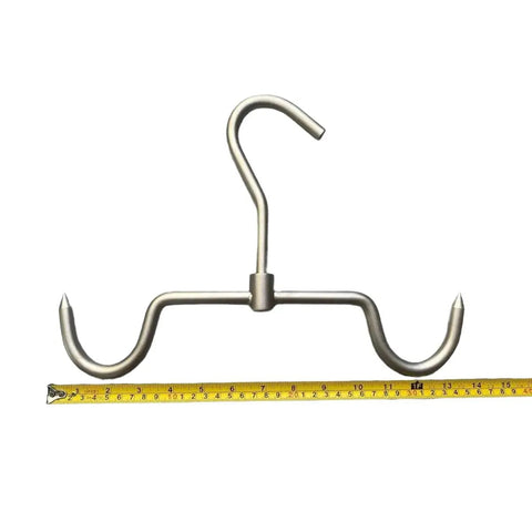 Stainless Steel Double Carcass Gambrel Hook Swivel  Easy Rotation DCSH-12