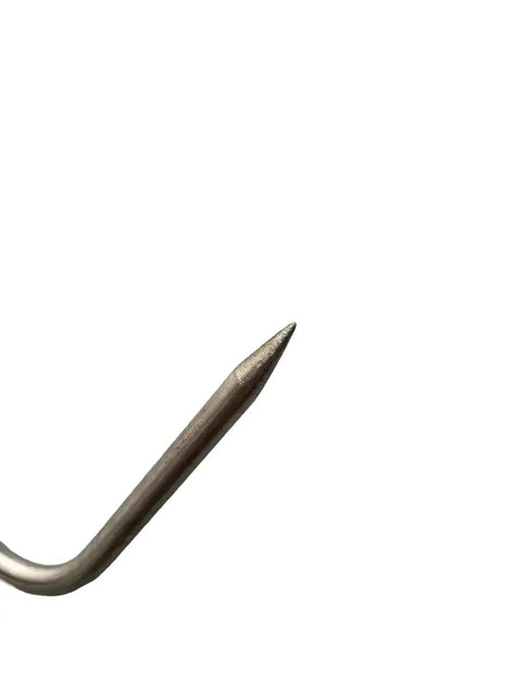 Stainless Steel Rail Hook - 4.5 Inch Long, 6mm Thick, For Half Inch Rail RH - 4.5