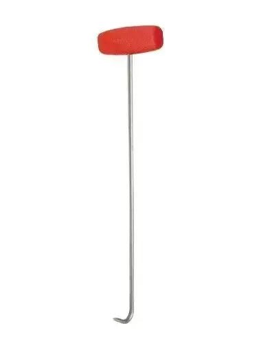 Stainless Steel Wheel Pin Puller  with Type S-Hook - 70CM  Red Handle AllYourBlades