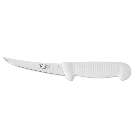 Victory 5" & 6" Boning Knife 6" Skinning Butcher Knife Set White Non-slip Grip
