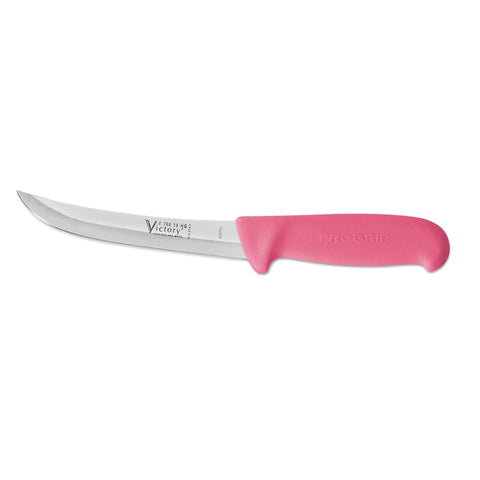 Victory Knives Butchers Curved Boning Knife Hollow Ground German Stainless Steel