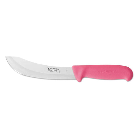 Victory Knives German Skinning Knife Hollow Ground 18cm German Steel Pink