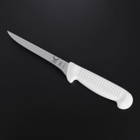 Vorn Antlorex 4PCS Boat Knife Set with 12" Sharpening Steel & Canvas Wrap