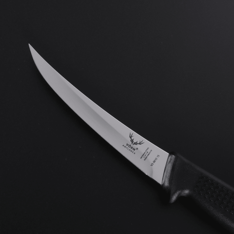 Vorn Antlorex bundle 3 pack 6" Curved Stiff Hollow Ground Butchers Boning Knife – 15 cm German Stainless Steel