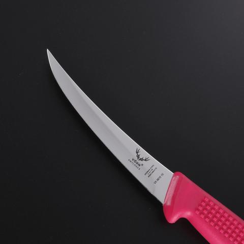 Vorn Antlorex 6" Curved Stiff Hollow Ground Butcher Boning Knife – 15 cm German Steel