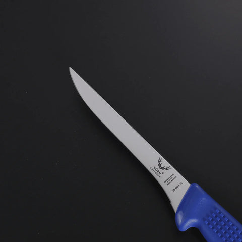 Butchers 6" Straight Flexible Taper Filleting Knife Set of 6