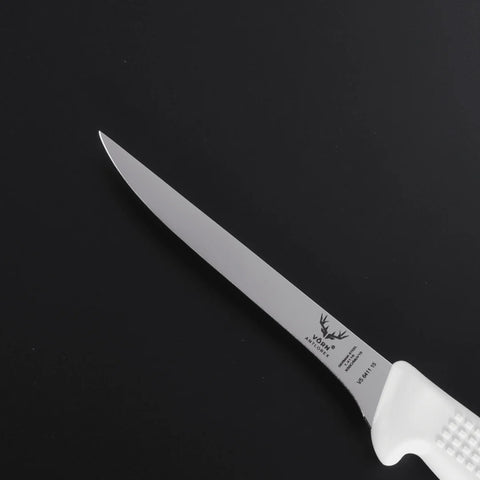 Butchers 6" Straight Flexible Taper Filleting Knife Set of 6