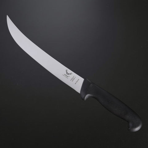 Vorn Antlorex 6PCS Premium German Steel Farm Butcher Knifewith 12" Sharpening Steel & Canvas Wrap