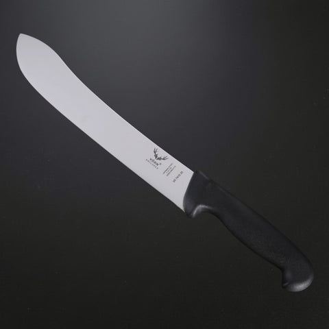 Vorn Antlorex 6PCS Premium German Steel Farm Butcher Knifewith 12" Sharpening Steel & Canvas Wrap