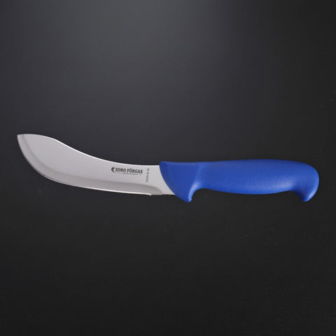 Zoro Forgas 4PCS Butcher, Farm & Hunter Knife Set with Sharpening Steel & Canvas Wrap