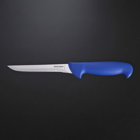 Zoro Forgas 4PCS Butcher, Farm & Hunter Knife Set with Sharpening Steel & Canvas Wrap