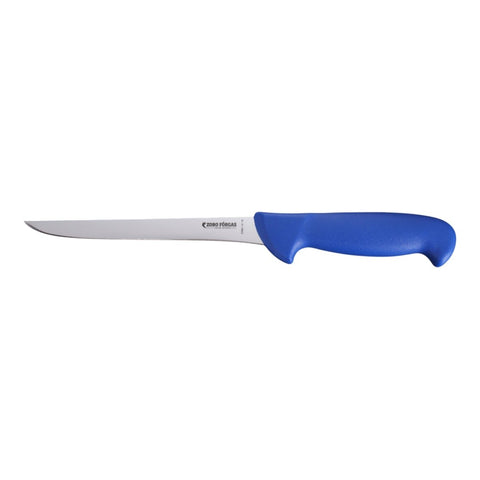 Zoro Forgas Butchers 7" Straight Filleting Knife Semi-Flex 18cm
