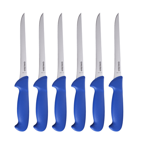 Zoro Forgas Butchers 7" Straight Filleting Knife Semi-Flex 18cm