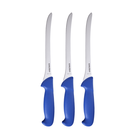 Zoro Forgas Butchers 8" Curved Filleting Knife Stainless Steel 20cm